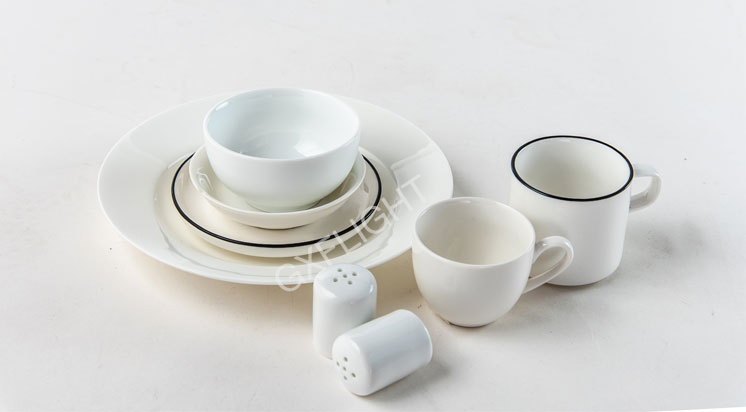 Airline China Ceramic Tableware Set