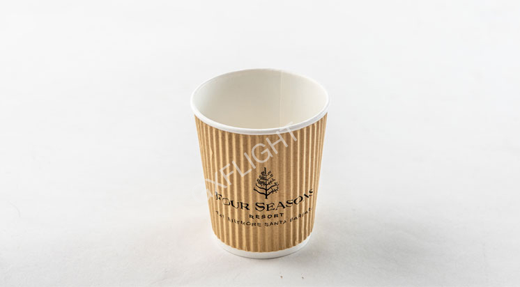 Eco Friendly Disposable Paper Drinking Cup For Airline｜GXflight
