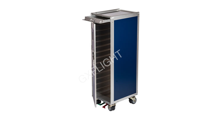 Batch of 4 Aluminum Drawer for Airline Trolley Galley Cart,Beverage Cart,ATLAS 