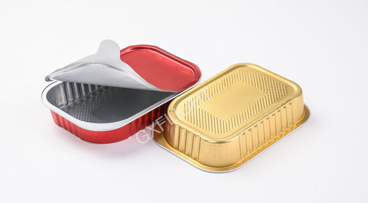 Aluminum Tins with Paperboard Lid – Qube Aviations Catering