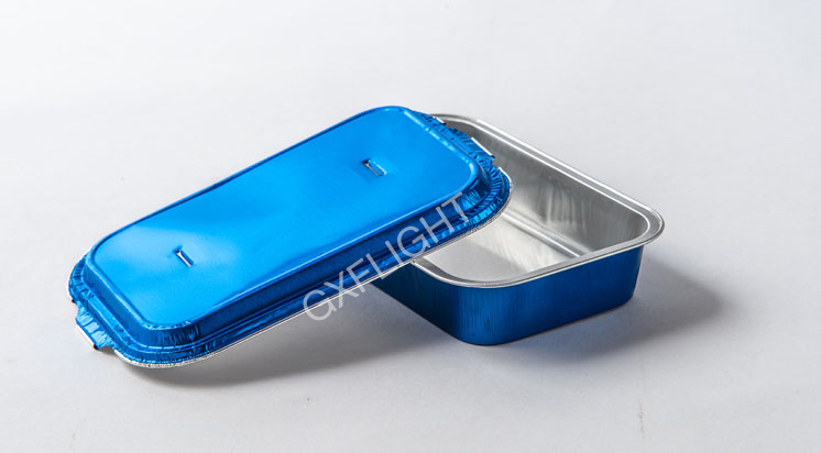 Airline Lunch Box Aluminum Foil Trays