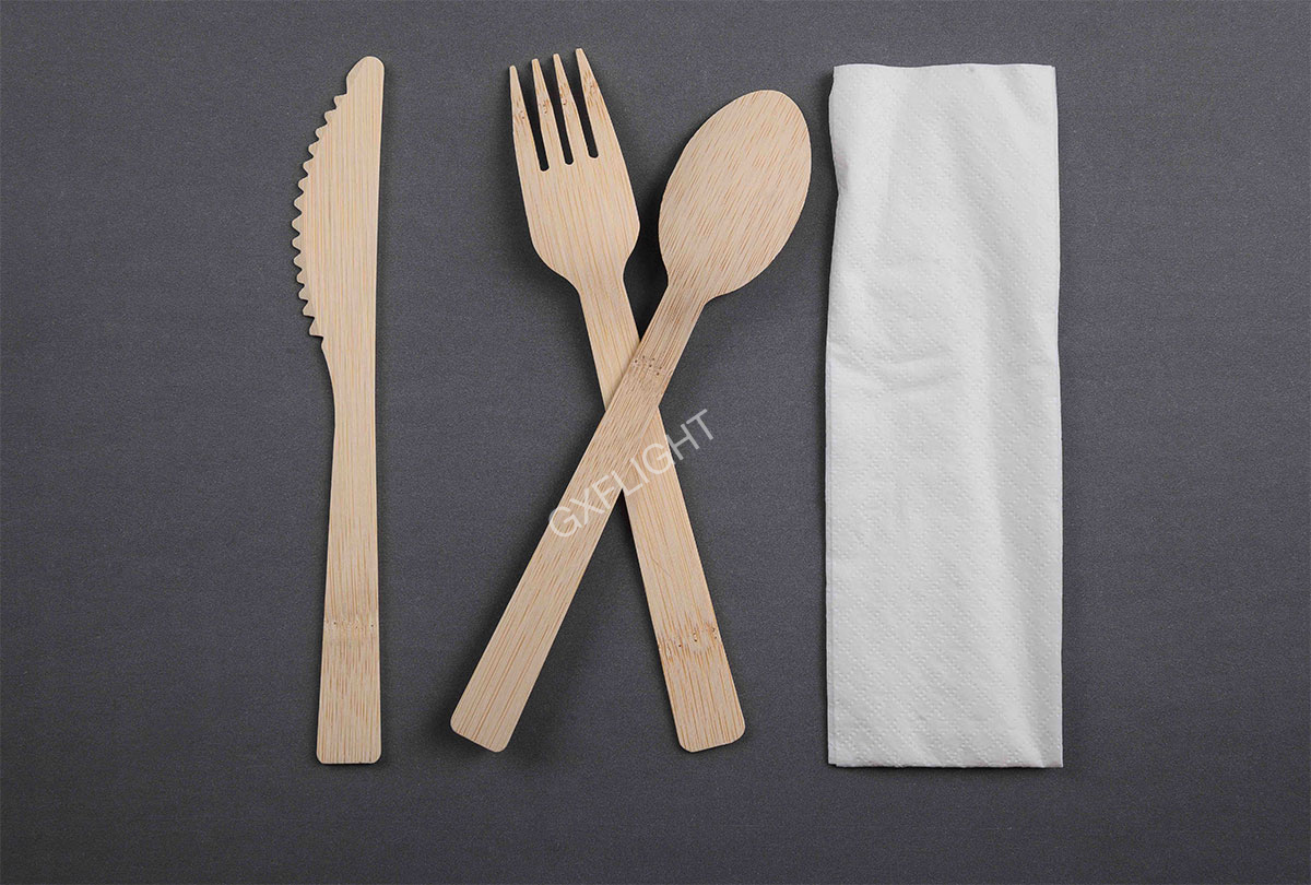 Biodegradable Bamboo Cutlery